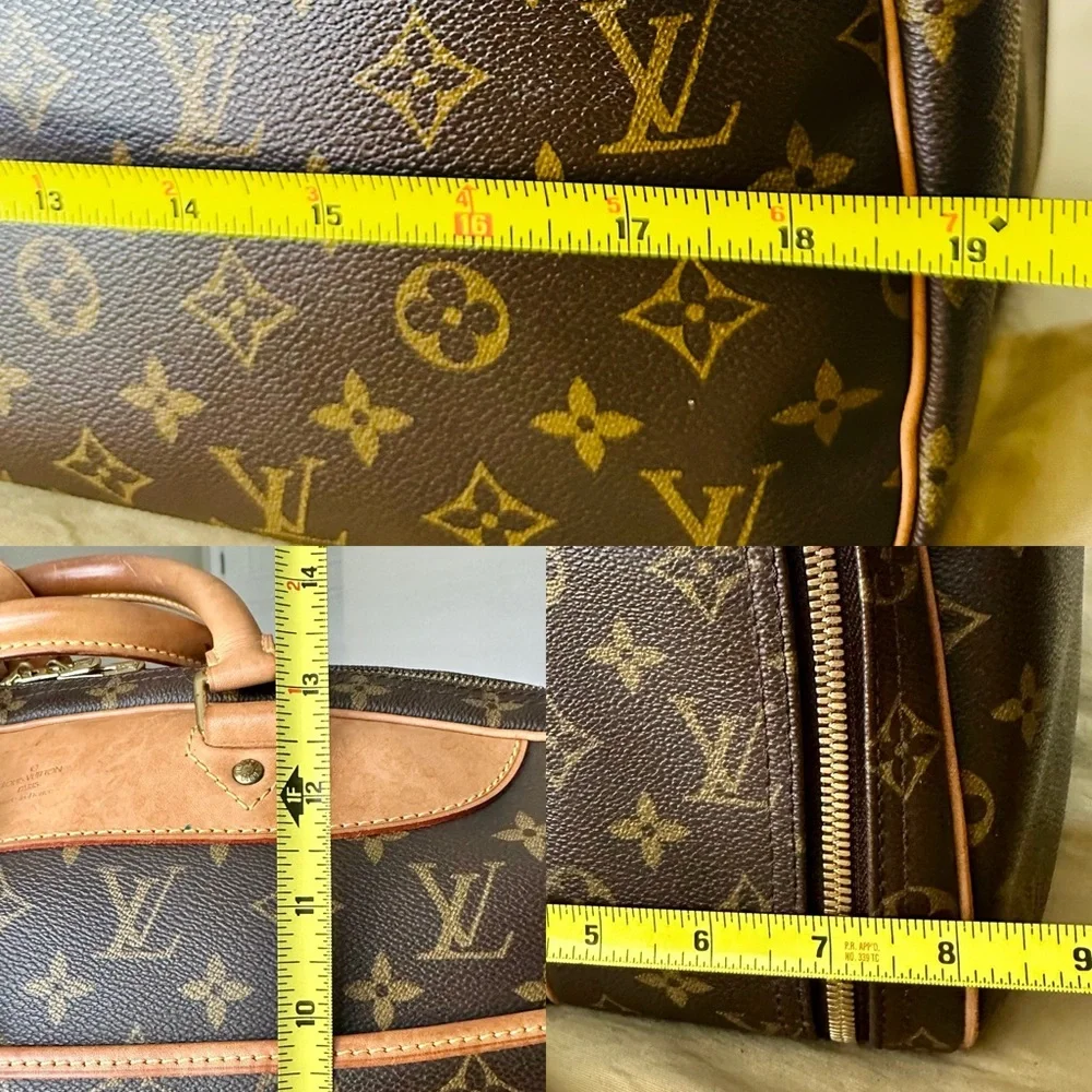 Louis Vuitton Monogram Alize 24h Travel Bag - Picture 16 of 16
